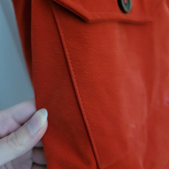 Matching Set! Red Suede Suit: Pants and Jacket - Picture 10 of 12